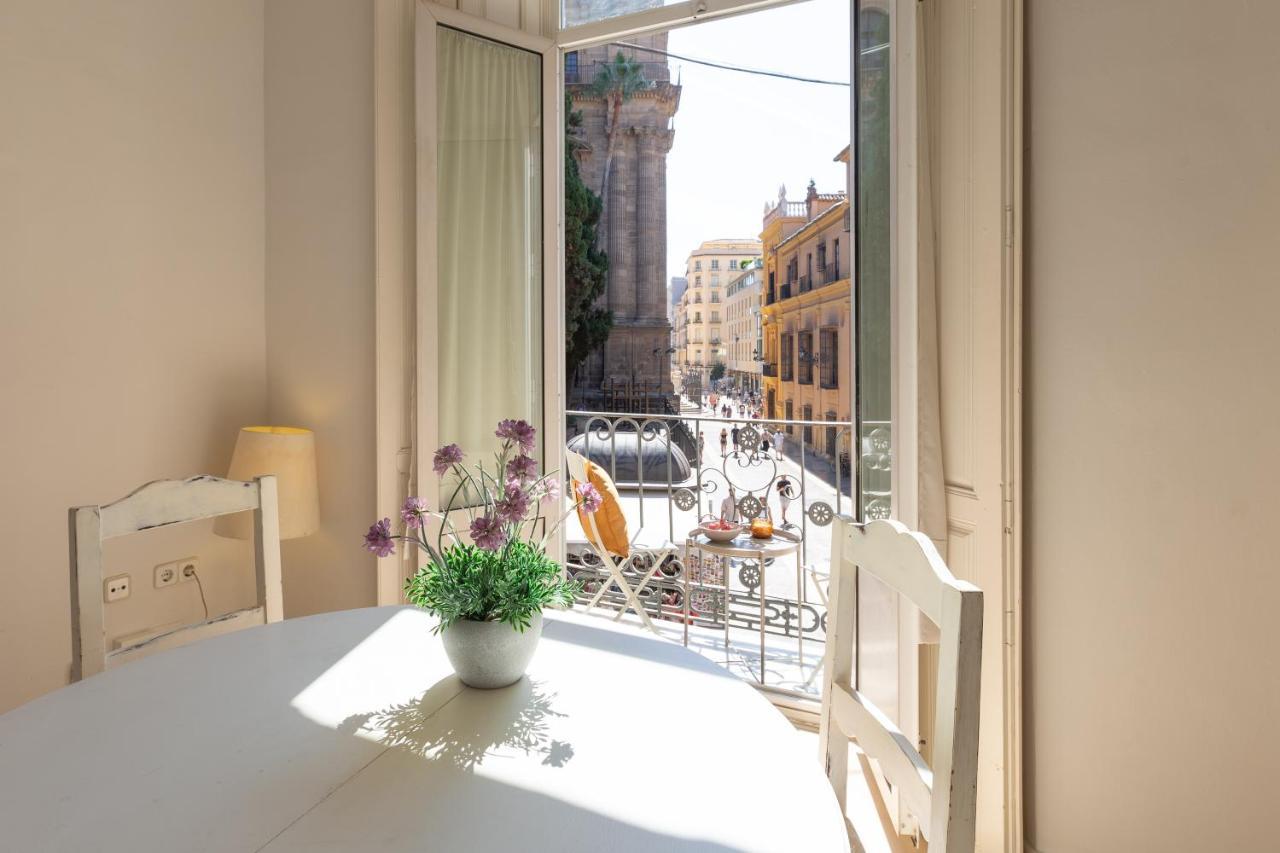 Luminoso Apartamento De Dos Habitaciones Con Vistas A Las Catedral Málaga Extérieur photo