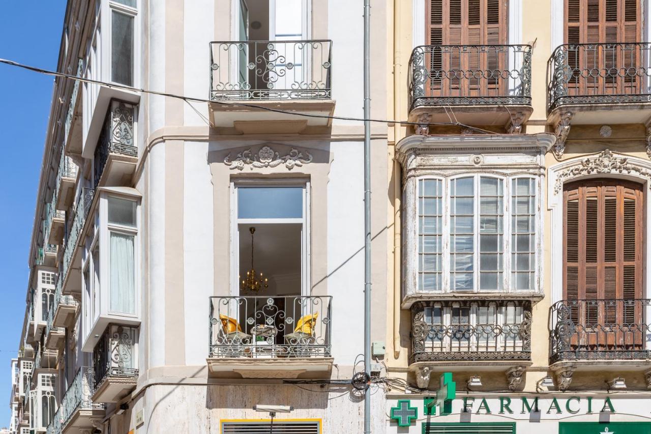 Luminoso Apartamento De Dos Habitaciones Con Vistas A Las Catedral Málaga Extérieur photo
