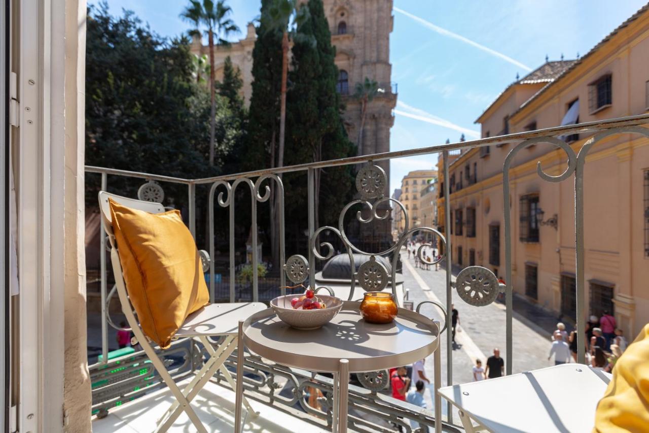 Luminoso Apartamento De Dos Habitaciones Con Vistas A Las Catedral Málaga Extérieur photo