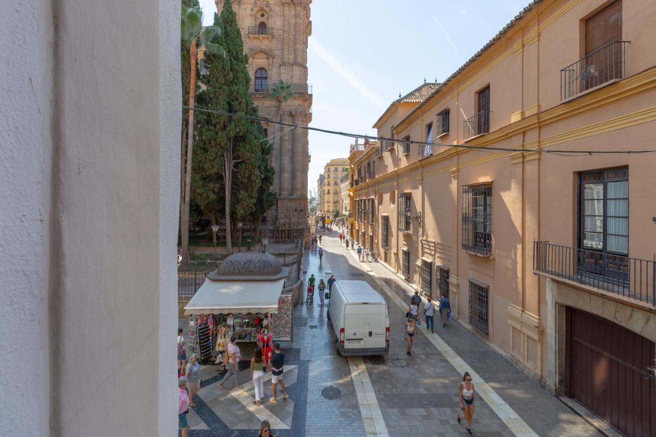 Luminoso Apartamento De Dos Habitaciones Con Vistas A Las Catedral Málaga Extérieur photo