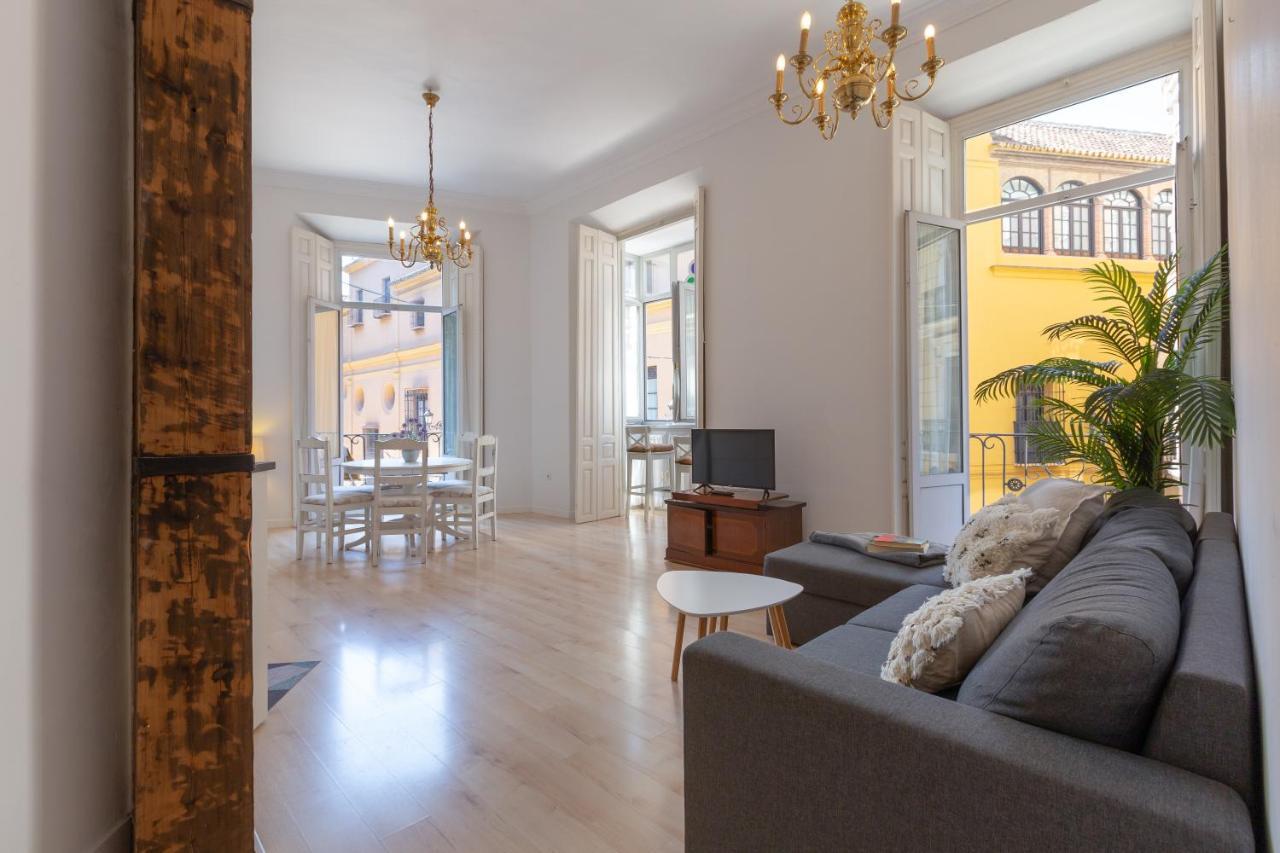 Luminoso Apartamento De Dos Habitaciones Con Vistas A Las Catedral Málaga Extérieur photo