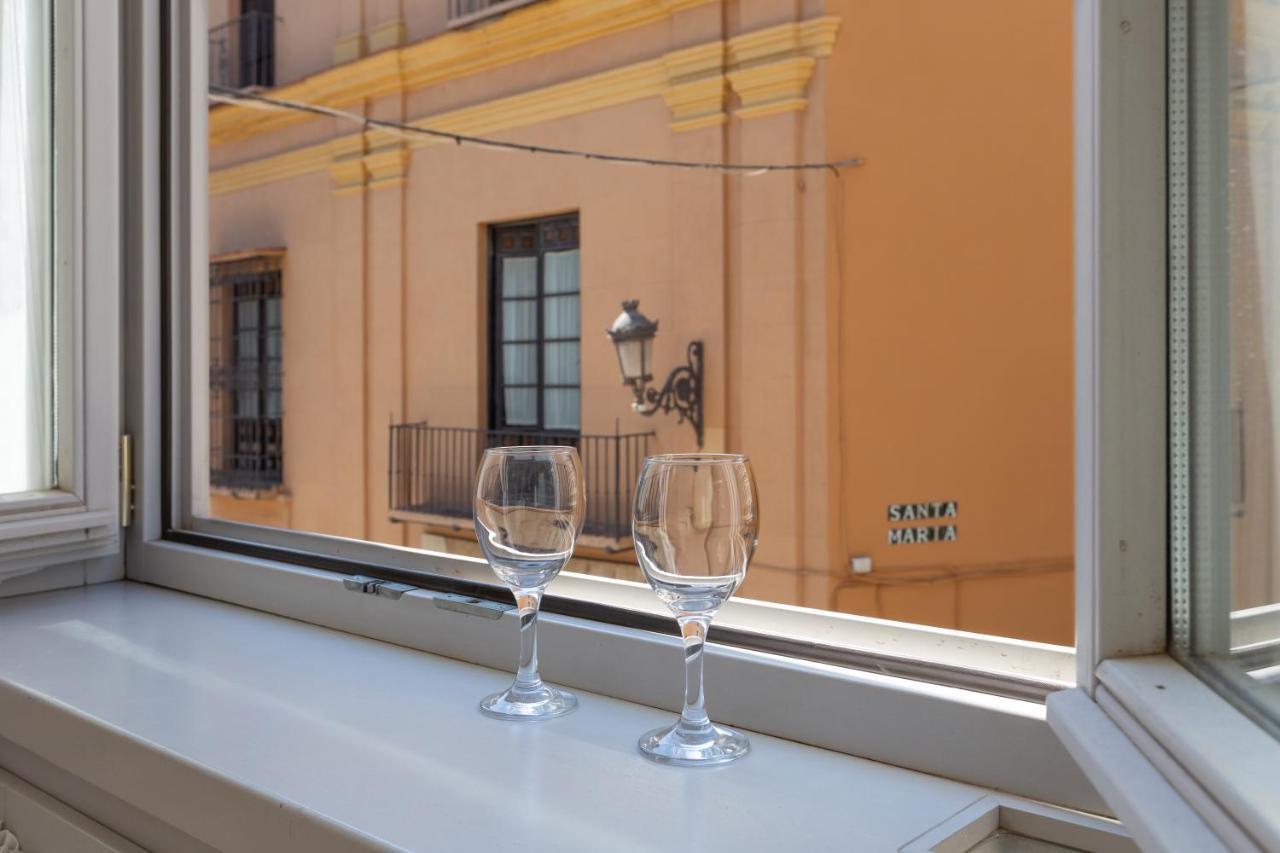 Luminoso Apartamento De Dos Habitaciones Con Vistas A Las Catedral Málaga Extérieur photo